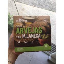 MILANESAS DE ARVEJAS x6...