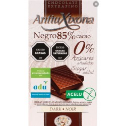 CHOCOLATE NEGRO 85% CACAO...