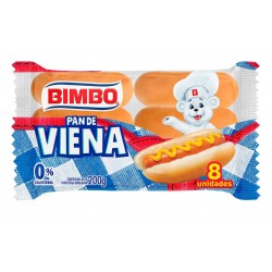 PAN DE VIENA x8 BIMBO
