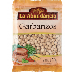 GARBANZOS 450g LA ABUNDANCIA