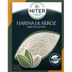 HARINA DE ARROZ 800g NITER