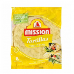 WRAPS DE MAIZ x8 MISSION