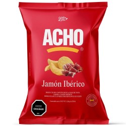 PAPAS JAMON IBERICO 120g ACHO