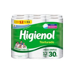 PAPEL HIGIENICO x12 30m...