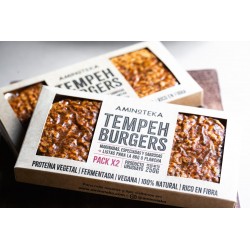 HAMBURGUESAS DE TEMPEH...