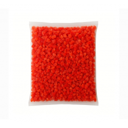 MORRÓN ROJO EN CUBOS 1kg