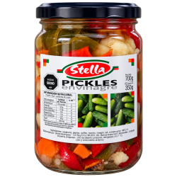 PICKLES EN VINAGRE 700G STELLA
