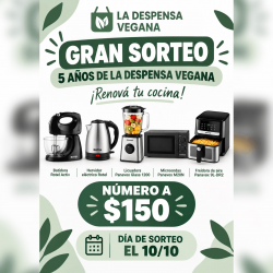 GRAN RIFA LA DESPENSA VEGANA
