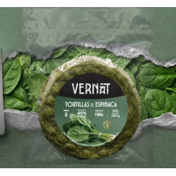 TORTILLAS ESPINACA x8 VERNAT